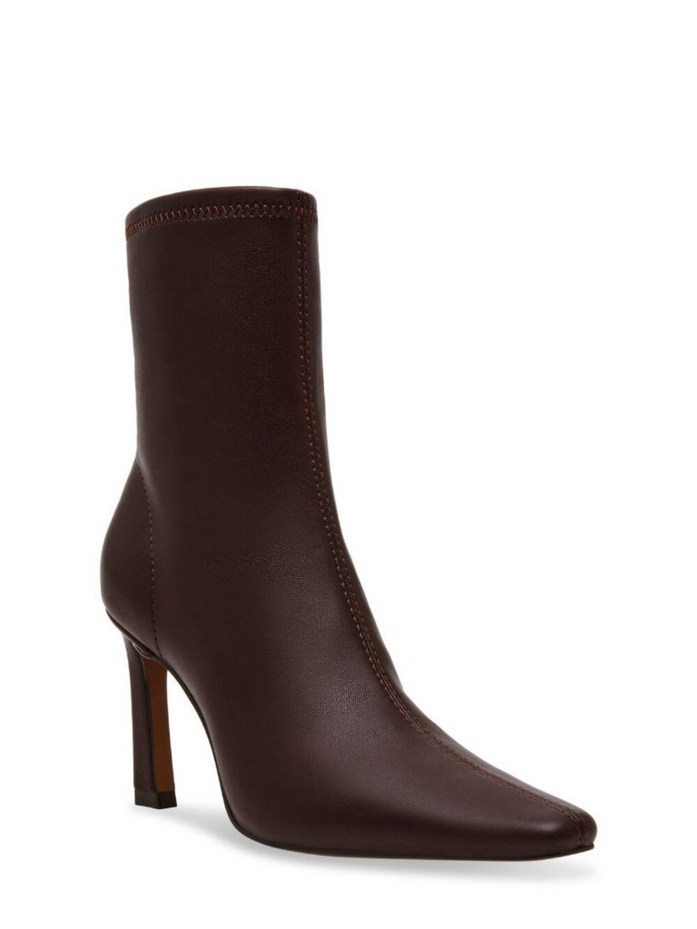 Steven New York Womens Sally Brown Pointy Toe High Heel Bootie Sz 9.5 M